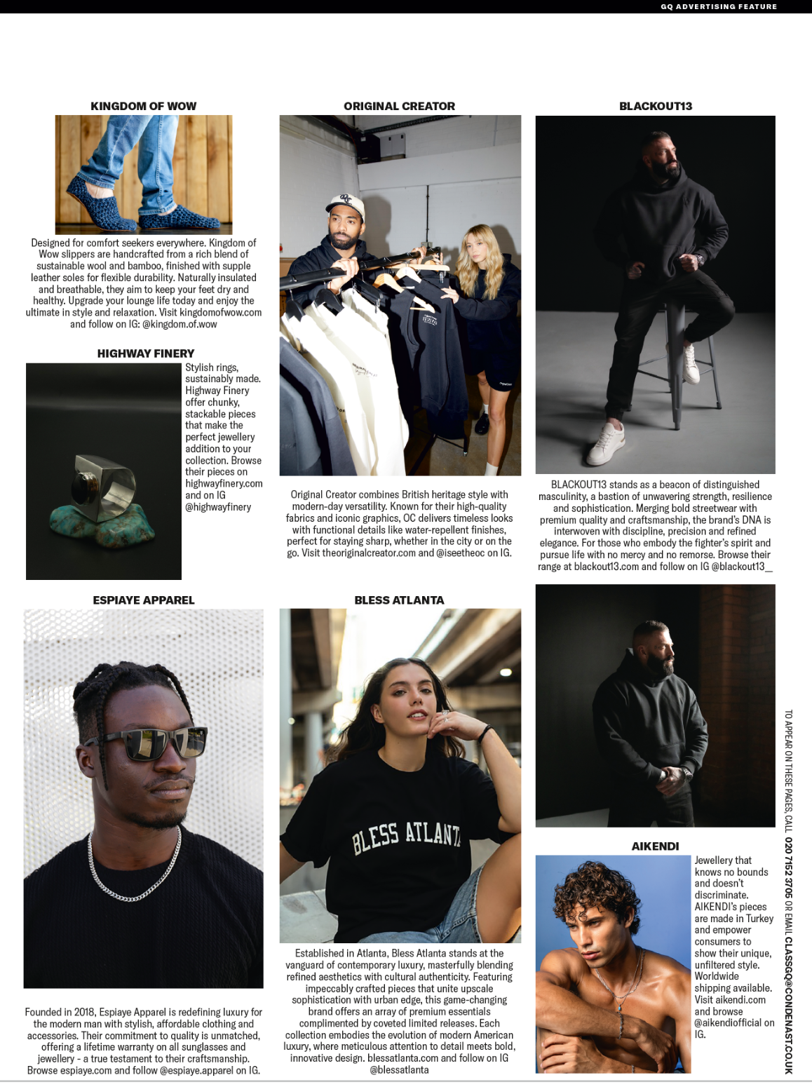 GQ magazine feature in March 2025