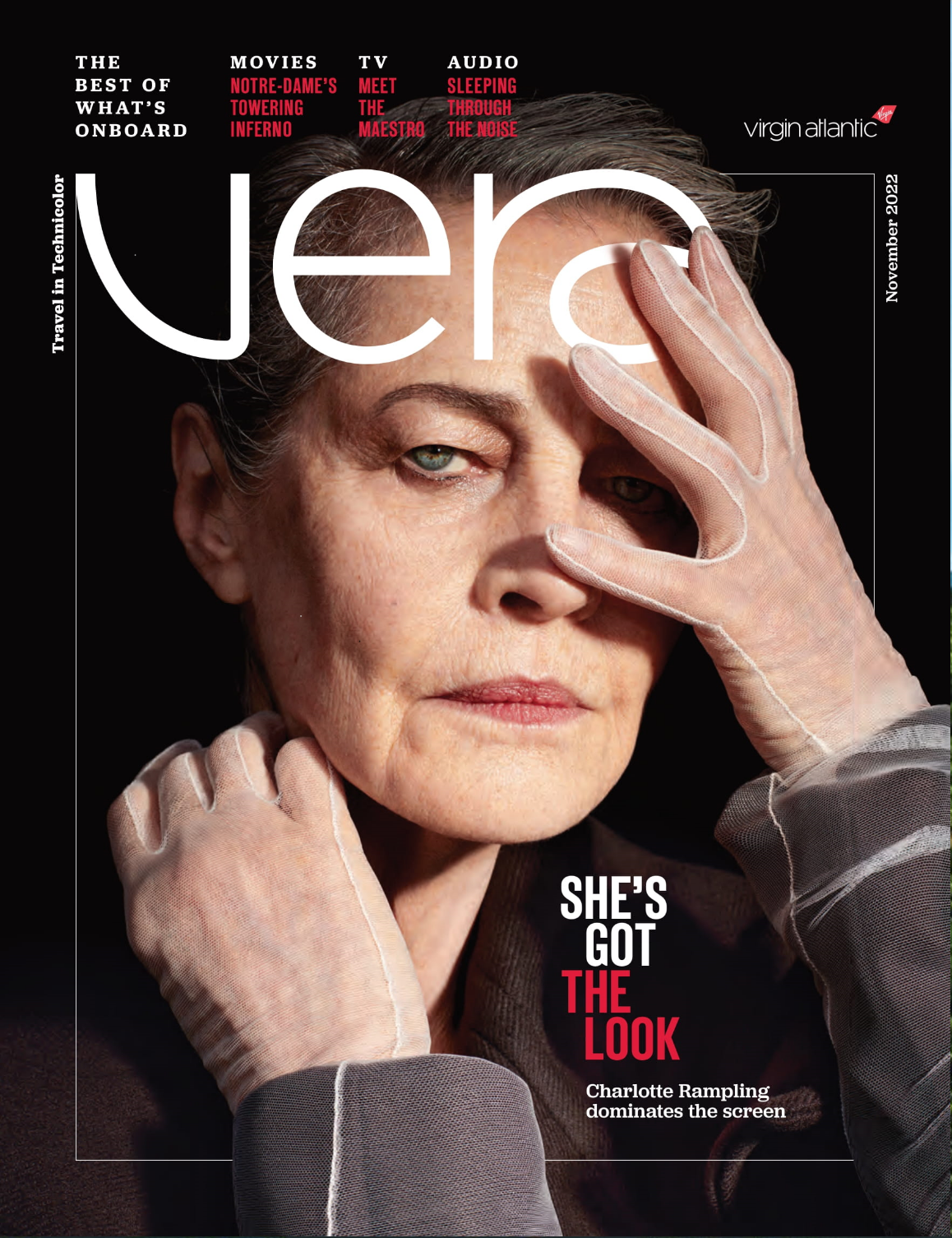 Vera magazing cover_Virgin Atlantic_November 2022