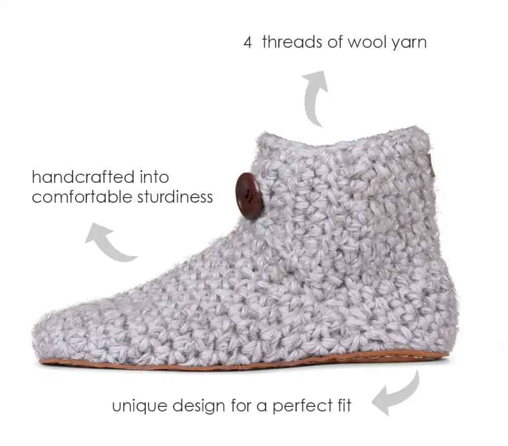 KOW Handmade Wool Slippers
