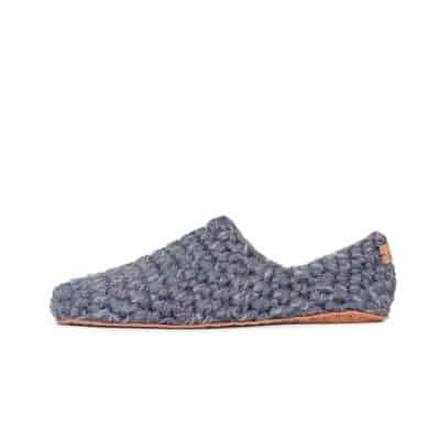Charcoal Bamboo Wool Slippers