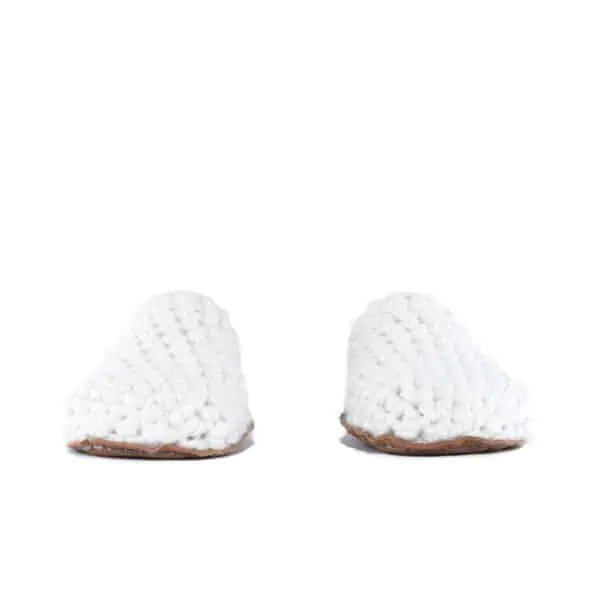 Original Snow White Bamboo Wool Slippers for Men and Women