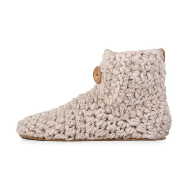 Extra Chunky Bamboo Wool Slippers by Kingdom of Wow